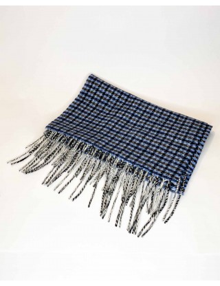 Cashmere Schal Hahnentritt