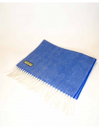 Cashmere Schal Fischgrat