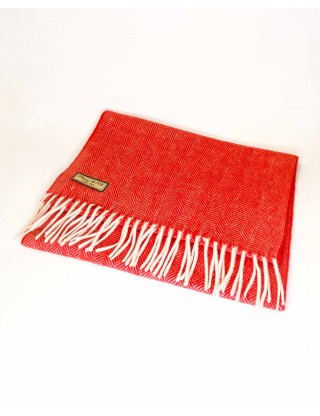 Cashmere Schal Fischgrat