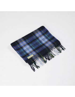 Cashmere Schal blau Glencheck
