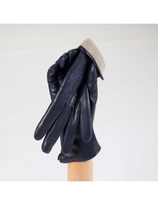 Lederhandschuhe mit Aufnaht...